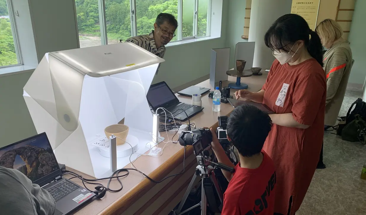 3Dデータ化合宿2023参加者の様子
