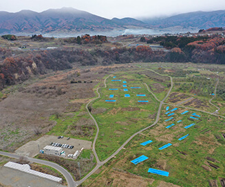 中野市南大原遺跡の発掘作業風景<br>（令和６年）/長野県埋蔵文化財センター